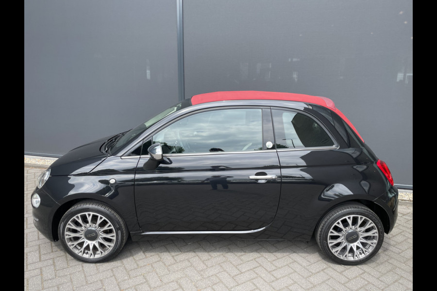 Fiat 500C 1.2 Lounge cabrio Airco - Cruise control - parkeersensoren achter - open dak - mistlampen voor - Multifunctioneel stuurwiel - Navigatie full map
