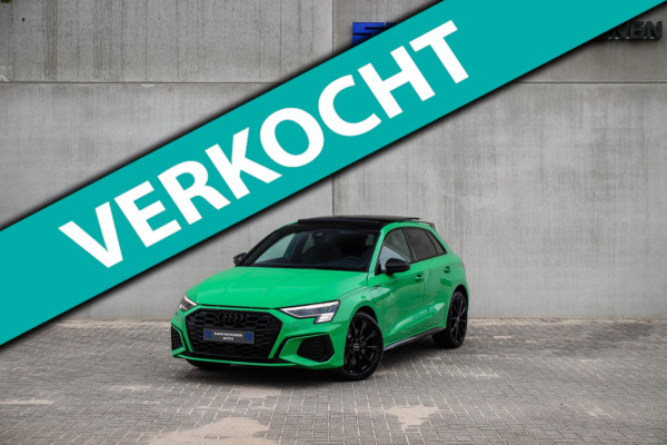 Audi A3 Sportback 45 TFSI e PHEV S Edition S-line 245pk S-Tronic! Panoramadak|Virtual Cockpit|Kuipstoelen elektrisch|Matrix|Black