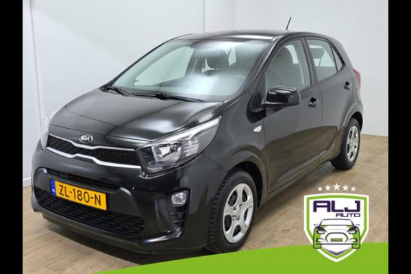 Kia Picanto Occasion met airco en bluetooth | Tweedehands Kia Picanto zwart nu bij ALJauto | Dealeronderhouden | Bovag
