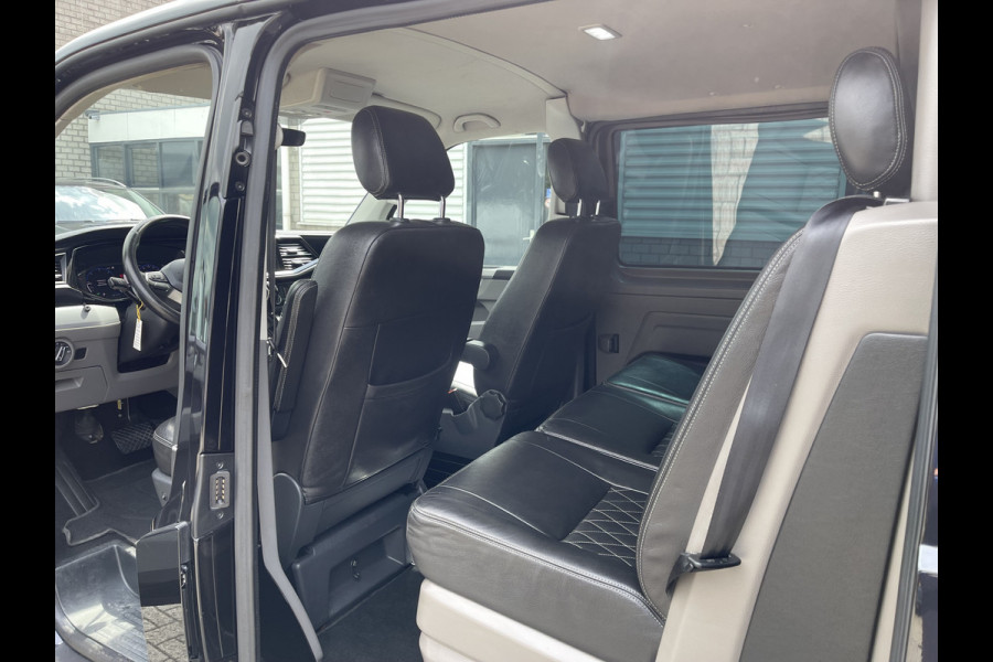 Volkswagen Transporter 2.0 TDI 150pk DSG automaat L2H1 30 DC 5 persoons Bulli / nieuwe koppeling vliegwiel / vaste prijs rijklaar € 32.950 ex btw / lease vanaf € 538 / leer / 19 inch wielen / dubbele schuifdeur