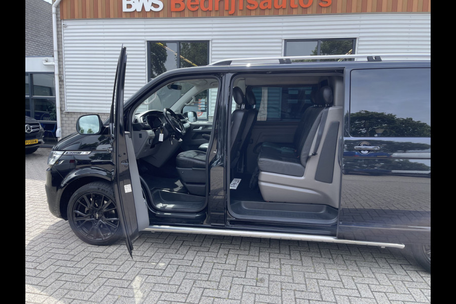 Volkswagen Transporter 2.0 TDI 150pk DSG automaat L2H1 30 DC 5 persoons Bulli / nieuwe koppeling vliegwiel / vaste prijs rijklaar € 32.950 ex btw / lease vanaf € 538 / leer / 19 inch wielen / dubbele schuifdeur
