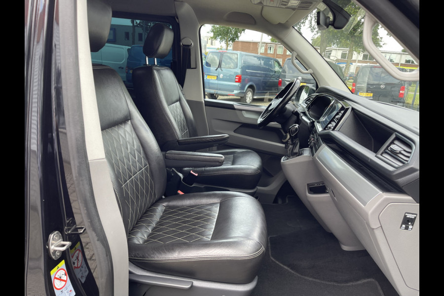 Volkswagen Transporter 2.0 TDI 150pk DSG automaat L2H1 30 DC 5 persoons Bulli / nieuwe koppeling vliegwiel / vaste prijs rijklaar € 32.950 ex btw / lease vanaf € 538 / leer / 19 inch wielen / dubbele schuifdeur
