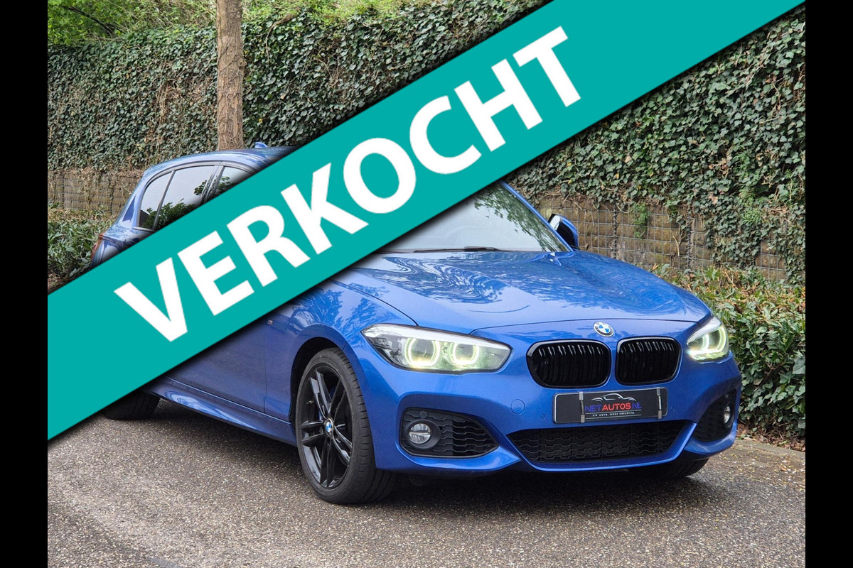 BMW 1-serie 120i Edition M Sport Camera CarPlay Adaptieve LED Cruise Navi LCI Shadow High Executive BMW 1-serie 120i Edition M Sport Camera CarPlay Adaptieve LED Cruise Navi LCI Shadow High Executive