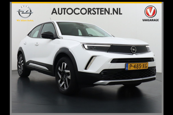 Opel Mokka-e Elegance 50-kWh 11kw 360Camera VirtualCockpit Apple/Android Bordherk. Lane-dep. Navi Led Keyless 1/2Leer Licht-/Zichtpakket Dab Usb Bluetooth CruiseControl Pdc Isofix Ecc 4xElek.Ramen.Spiegels 17''LM 136pk NL-auto!