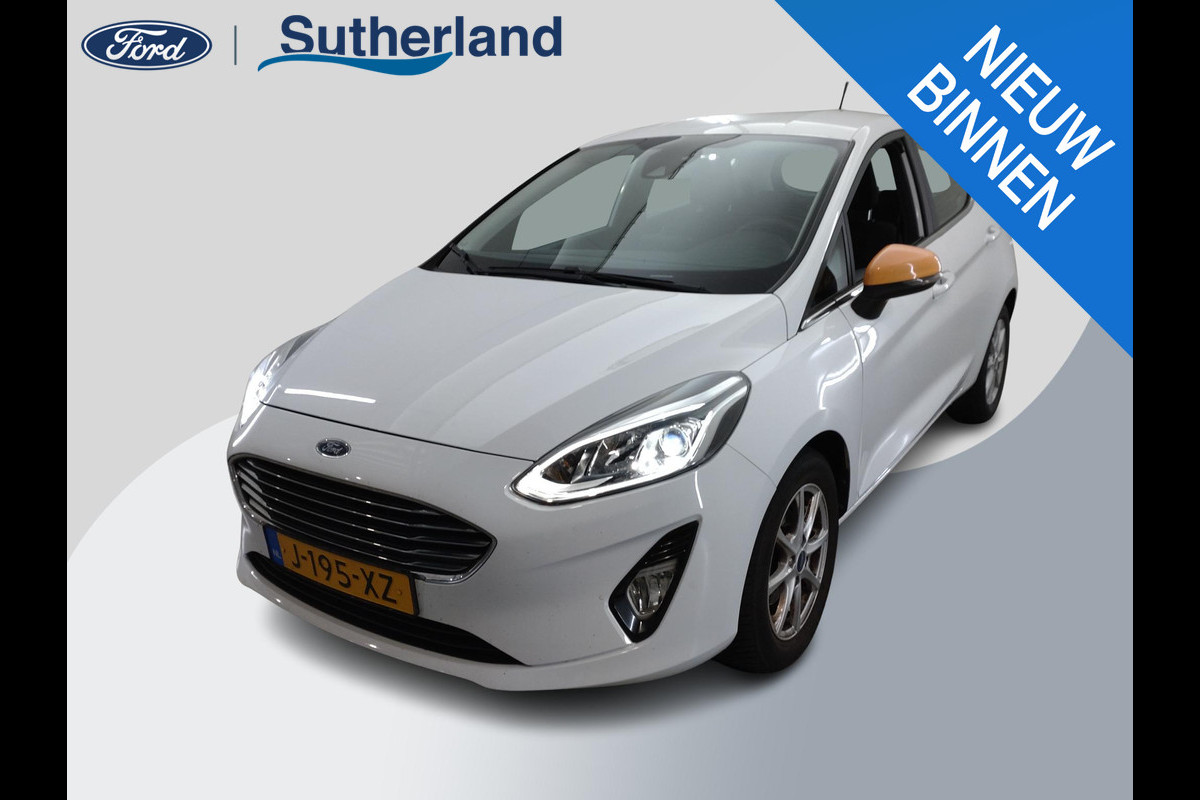 Ford Fiesta 1.0 EcoBoost Titanium WORDT VERWACHT | 95pk | Navigatie | Winter Pack | Lichtmetalen velgen | Cruise control Ford Fiesta 1.0 EcoBoost Titanium WORDT VERWACHT | 95pk | Navigatie | Winter Pack | Lichtmetalen velgen | Cruise control