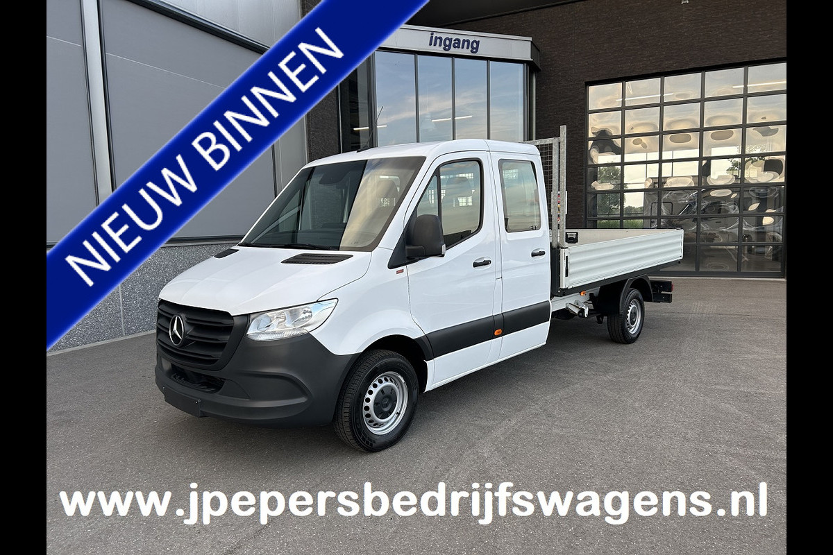 Mercedes-Benz Sprinter 316 CDI L3 Dubbele cabine / Open laadbak / Trekhaak / Airco Mercedes-Benz Sprinter 316 CDI L3 Dubbele cabine / Open laadbak / Trekhaak / Airco