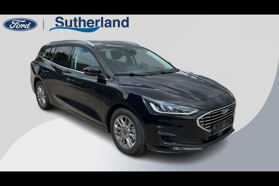Ford FOCUS Wagon 1.0 EcoBoost Hybrid Titanium 125 pk | Winterpack | Full LED | SYNC 4 Navigatie | Draadloos Apple Carplay/Android auto | 16 inch Licht metaal