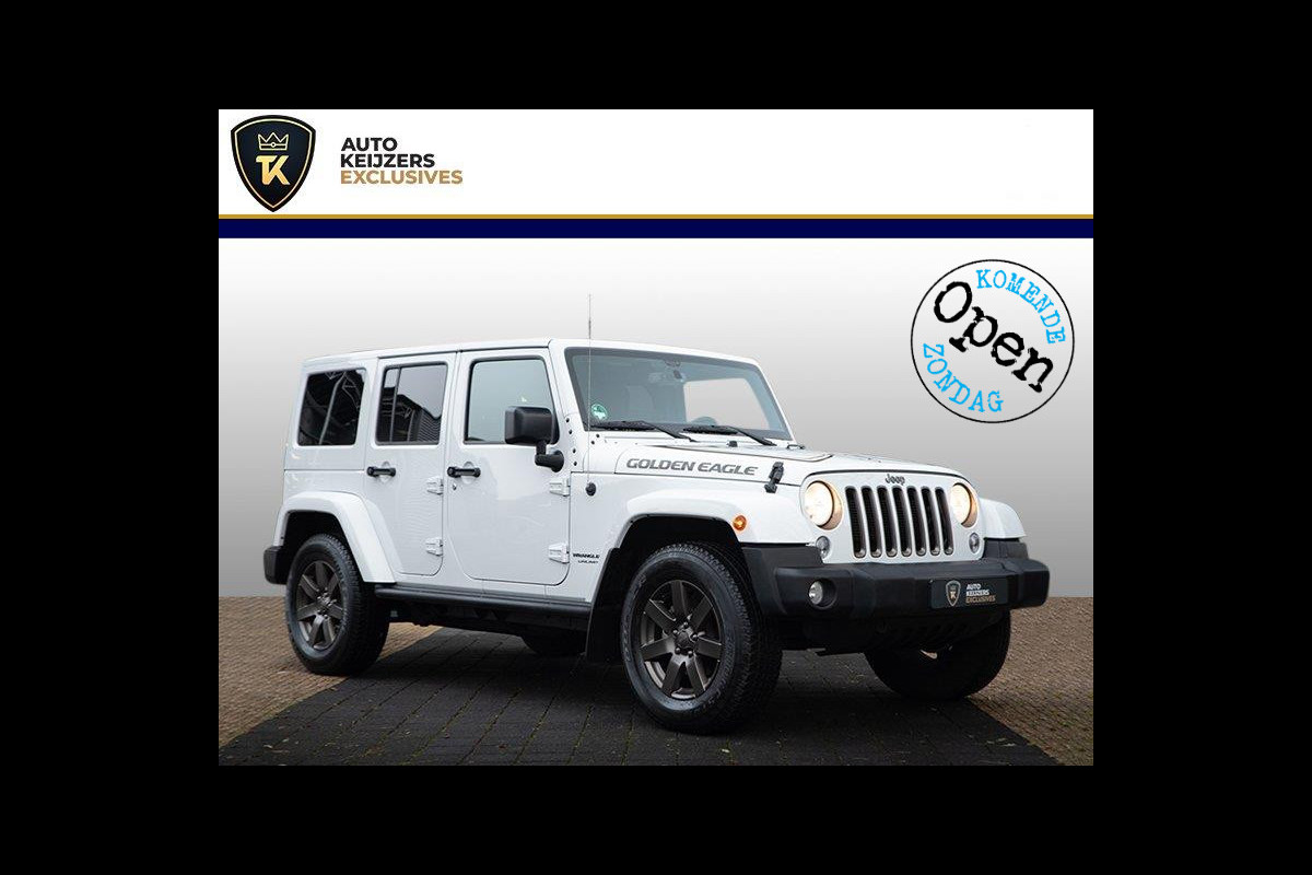 Jeep Wrangler Unlimited 3.6 Golden Eagle Cabriolet Stoelverw Airco Cruise Jeep Wrangler Unlimited 3.6 Golden Eagle Cabriolet Stoelverw Airco Cruise