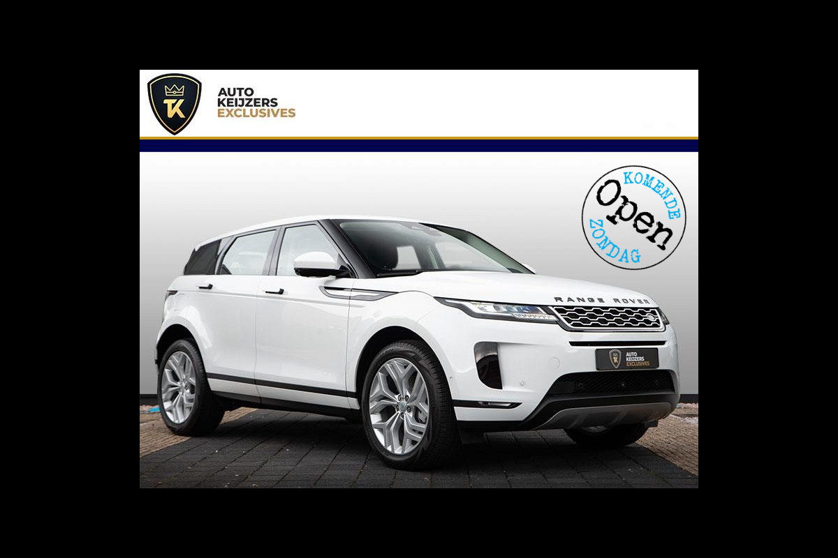 Land Rover Range Rover Evoque 2.0 P200 AWD 360 Cam Clima Leer 360 camera Clima Cruise Lane Assist LMV 20" Land Rover Range Rover Evoque 2.0 P200 AWD 360 Cam Clima Leer 360 camera Clima Cruise Lane Assist LMV 20"