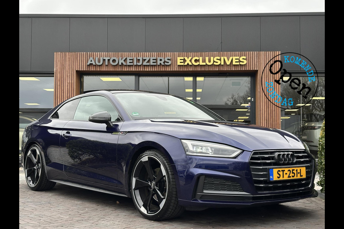 Audi A5 Coupé 1.4 TFSI Sport S Line Edition 35 TFSI Panoramadak Virtual Dash. Dynamisch 20''LM Audi A5 Coupé 1.4 TFSI Sport S Line Edition 35 TFSI Panoramadak Virtual Dash. Dynamisch 20''LM