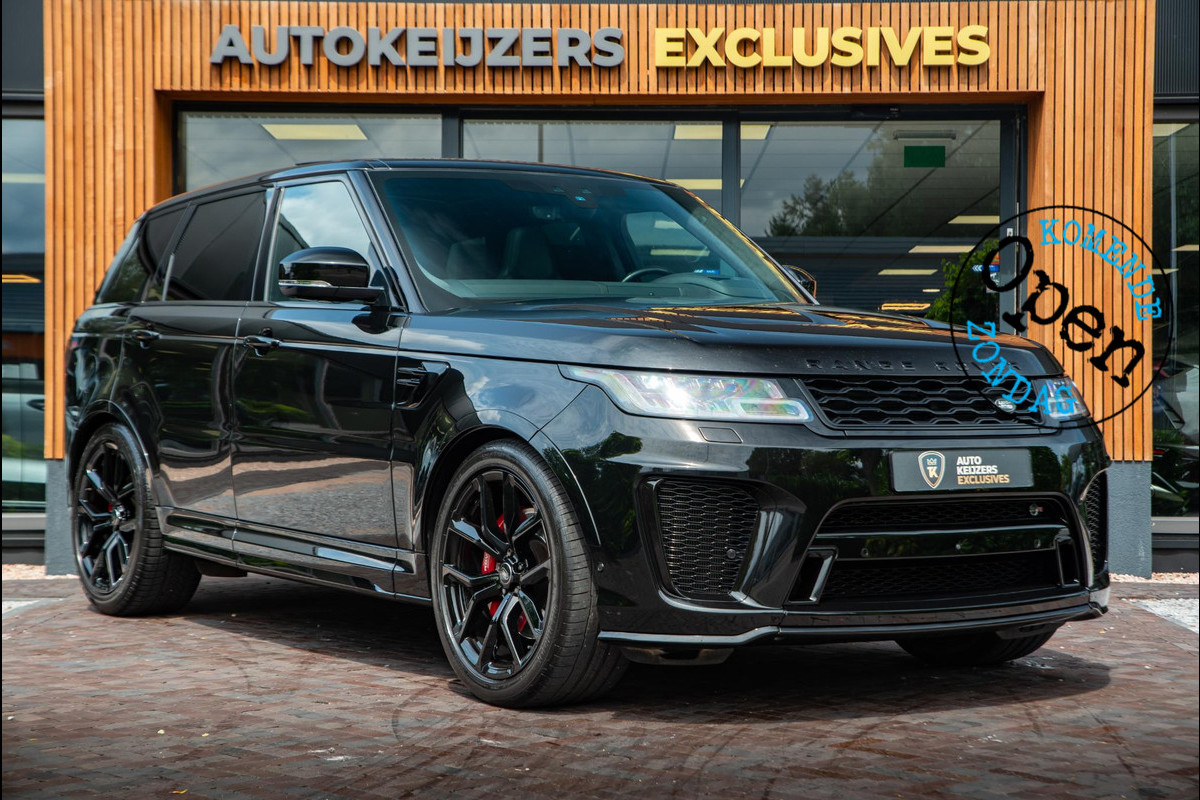 Land Rover Range Rover Sport 5.0 V8 SC SVR Panodak Carbon Meridian HUD 360 Camera 575PK! Land Rover Range Rover Sport 5.0 V8 SC SVR Panodak Carbon Meridian HUD 360 Camera 575PK!