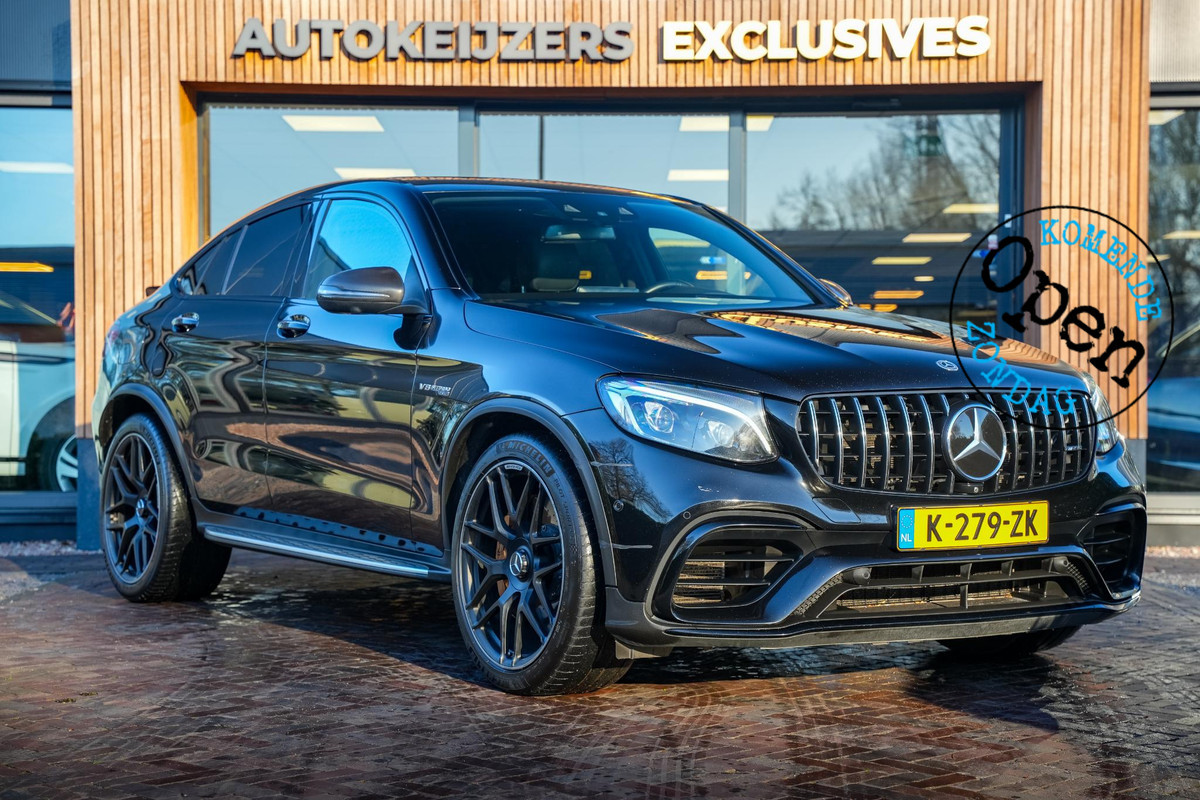 Mercedes-Benz GLC Coupé AMG 63 S 4MATIC+ Panoramadak HUD Adapt. Cruise Burmester Nappaleder Trekhaak Mercedes-Benz GLC Coupé AMG 63 S 4MATIC+ Panoramadak HUD Adapt. Cruise Burmester Nappaleder Trekhaak