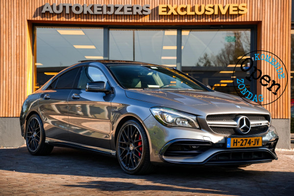 Mercedes-Benz CLA-Klasse AMG 45 4MATIC Ambition Pano Airco Navi 19"L.M. Parkeersensoren Stoelverw.