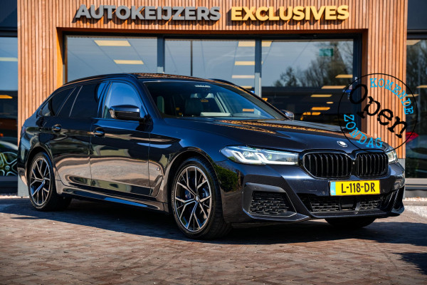 BMW 5 Serie Touring 530d xDrive High Executive M Pakket Panodak 360 Camera ACC HUD Stuurverw. Stoelkoeling