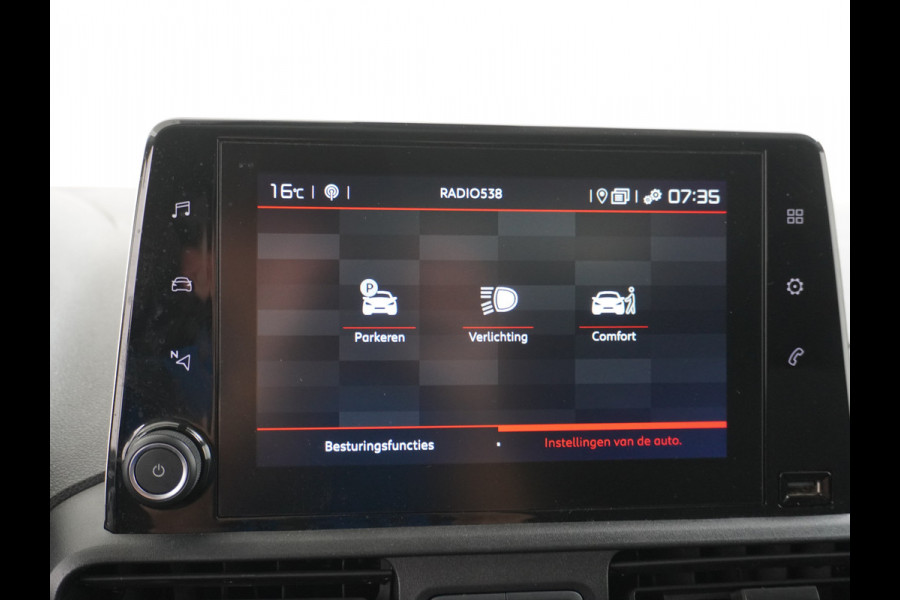 Citroën Berlingo 1.6HDI Club Trekhaak Imperiaal Apple Carplay Android Auto Navi Airco Cruise Control Pdc Betonplex Lat om Lat Schuifdeur Achterdeuren met raam Bluetooth 1e Eigenaar EURO 5 M