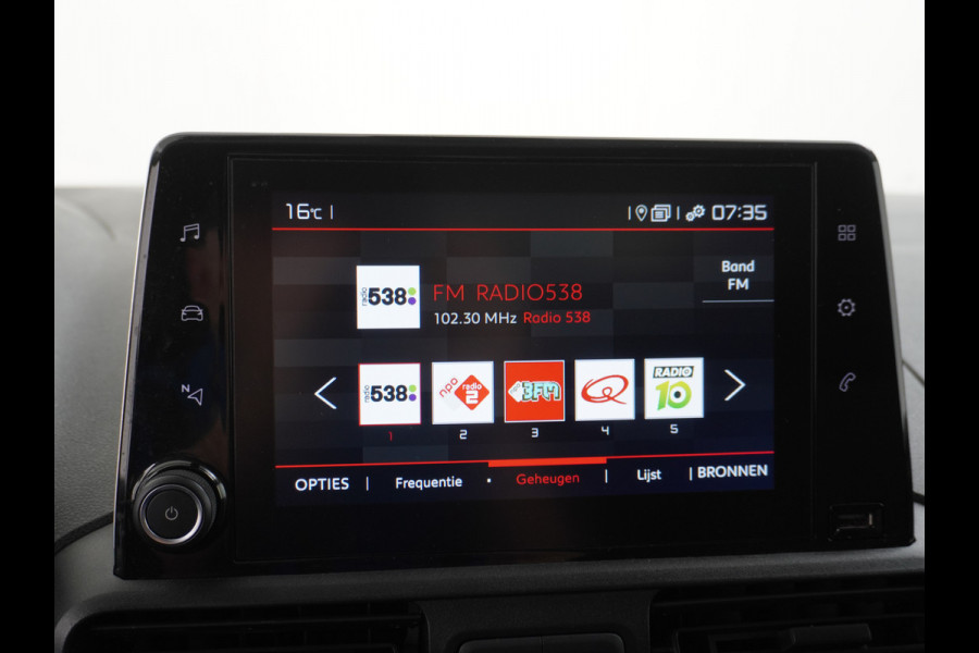 Citroën Berlingo 1.6HDI Club Trekhaak Imperiaal Apple Carplay Android Auto Navi Airco Cruise Control Pdc Betonplex Lat om Lat Schuifdeur Achterdeuren met raam Bluetooth 1e Eigenaar EURO 5 M