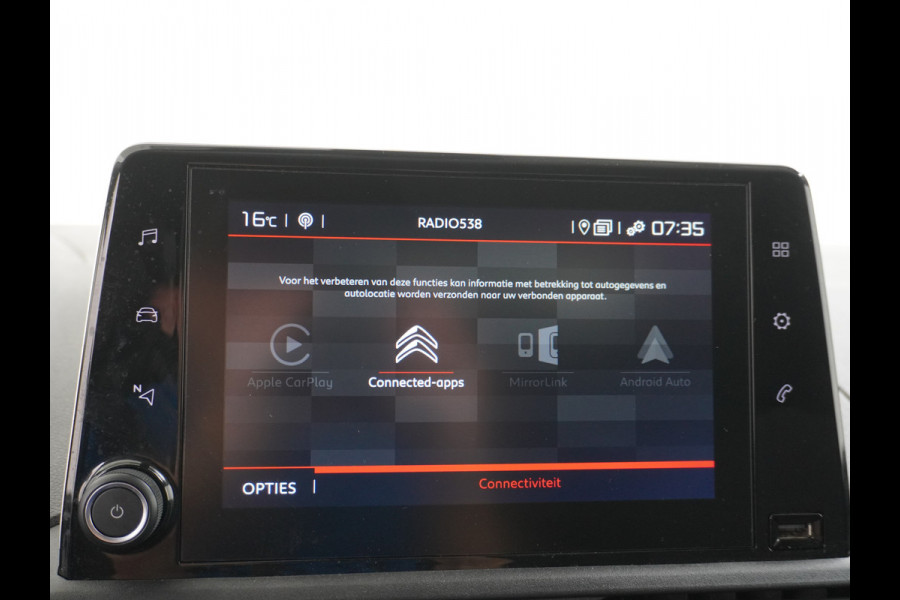 Citroën Berlingo 1.6HDI Club Trekhaak Imperiaal Apple Carplay Android Auto Navi Airco Cruise Control Pdc Betonplex Lat om Lat Schuifdeur Achterdeuren met raam Bluetooth 1e Eigenaar EURO 5 M