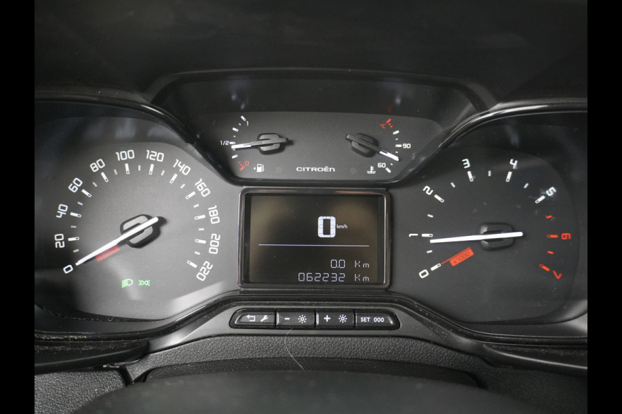 Citroën Berlingo 1.6HDI Club Trekhaak Imperiaal Apple Carplay Android Auto Navi Airco Cruise Control Pdc Betonplex Lat om Lat Schuifdeur Achterdeuren met raam Bluetooth 1e Eigenaar EURO 5 M