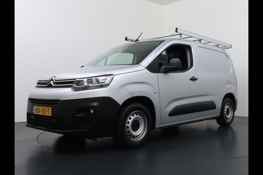 Citroën Berlingo 1.6HDI Club Trekhaak Imperiaal Apple Carplay Android Auto Navi Airco Cruise Control Pdc Betonplex Lat om Lat Schuifdeur Achterdeuren met raam Bluetooth 1e Eigenaar EURO 5 M