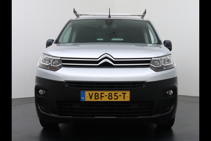 Citroën Berlingo 1.6HDI Club Trekhaak Imperiaal Apple Carplay Android Auto Navi Airco Cruise Control Pdc Betonplex Lat om Lat Schuifdeur Achterdeuren met raam Bluetooth 1e Eigenaar EURO 5 M