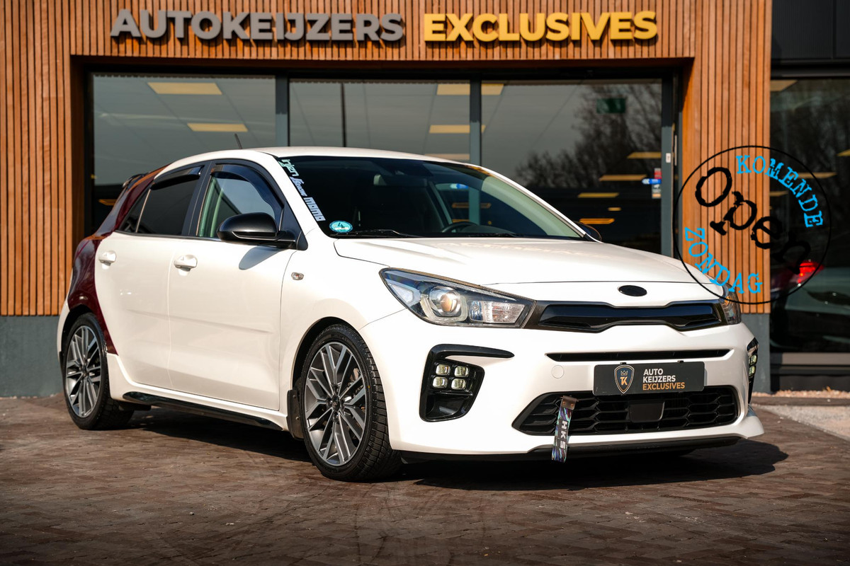 Kia Rio 1.0 TGDI DynamicLine GT Line Lane Assist LED Stuurverw. Carplay Camera 17''LM Kia Rio 1.0 TGDI DynamicLine GT Line Lane Assist LED Stuurverw. Carplay Camera 17''LM