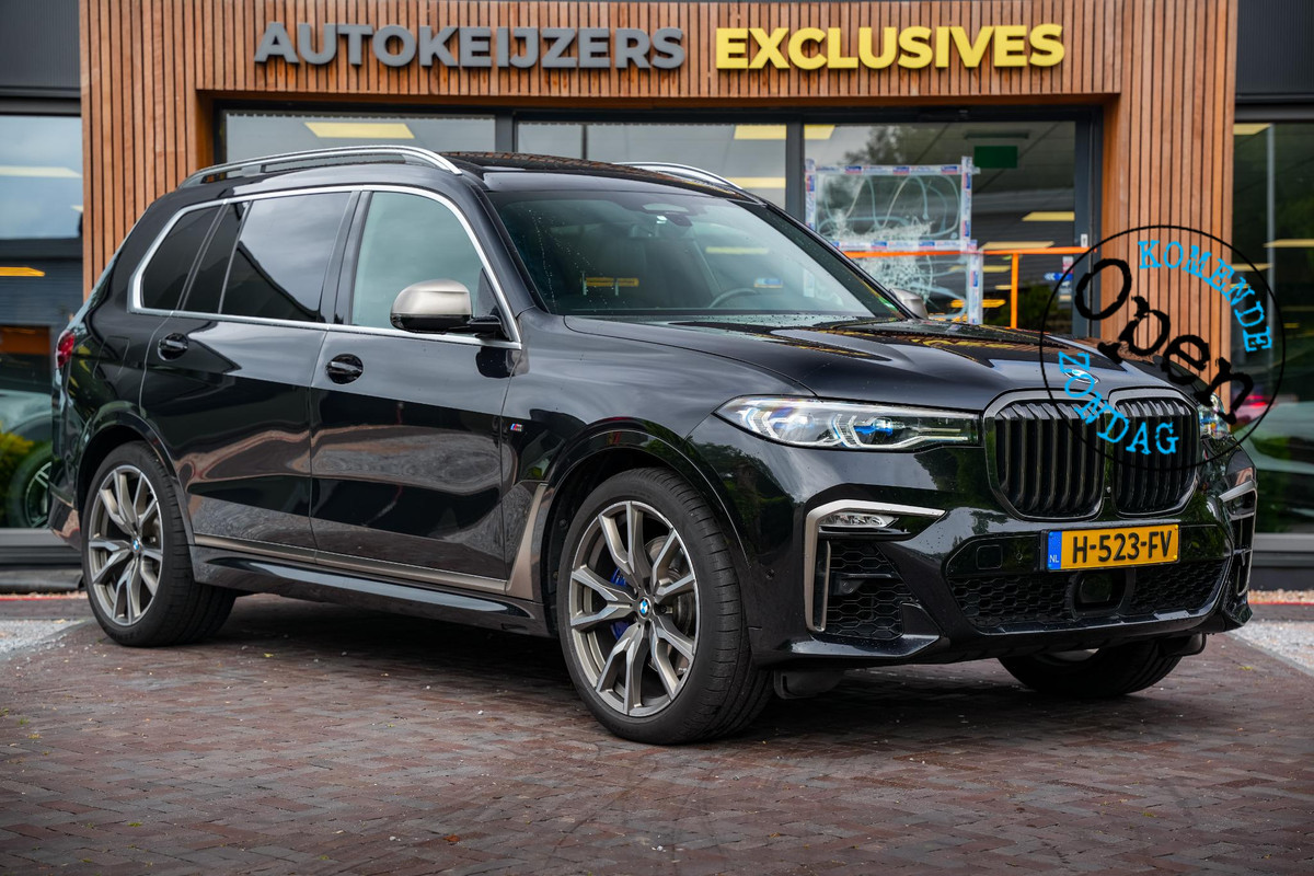 BMW X7 M50d High Executive Panodak Bowers Wilkins Memory 7-Persoons Stoelventilatie ACC Trekhaak BMW X7 M50d High Executive Panodak Bowers Wilkins Memory 7-Persoons Stoelventilatie ACC Trekhaak