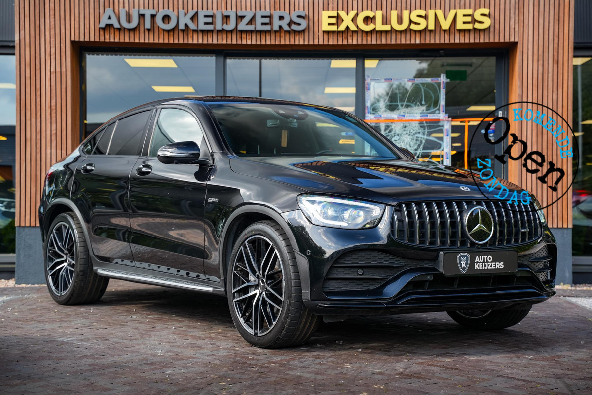 Mercedes-Benz GLC Coupé AMG 43 4MATIC Schuifdak Adapt. Cruise Burmester 360cam Memory Mercedes-Benz GLC Coupé AMG 43 4MATIC Schuifdak Adapt. Cruise Burmester 360cam Memory