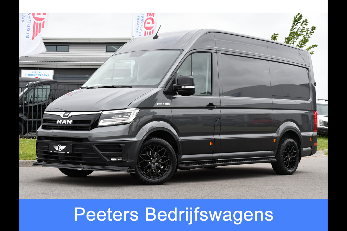 MAN TGE 35 2.0 3.180 L3H3 PB Edition Adaptieve Cruise, Camera, Carplay, 177PK, Automaat, LED, Leder, Stoelverwarming, Clima, Uniek! MAN TGE 35 2.0 3.180 L3H3 PB Edition Adaptieve Cruise, Camera, Carplay, 177PK, Automaat, LED, Leder, Stoelverwarming, Clima, Uniek!