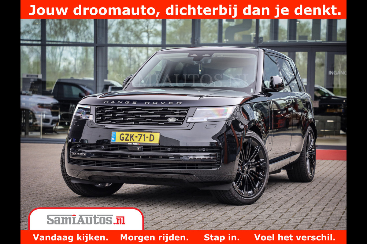 Land Rover Range Rover P550e | NIGHT | GARANTIE TOT 14-03-2029 | HEAD-UP | ACHTERAS BESTURING | SOFT CLOSE | PHEV | 23 INCH VELGEN | PANORAMADAK | STUURVERWARMING | STOEL KOELING | Fabrieksgarantie tot 14-03-2029 – Geniet van gemoedsrust met uitgebreide dekking tot deze datum. GZK-71-D Land Rover Range Rover P550e | NIGHT | GARANTIE TOT 14-03-2029 | HEAD-UP | ACHTERAS BESTURING | SOFT CLOSE | PHEV | 23 INCH VELGEN | PANORAMADAK | STUURVERWARMING | STOEL KOELING | Fabrieksgarantie tot 14-03-2029 – Geniet van gemoedsrust met uitgebreide dekking tot deze datum. GZK-71-D