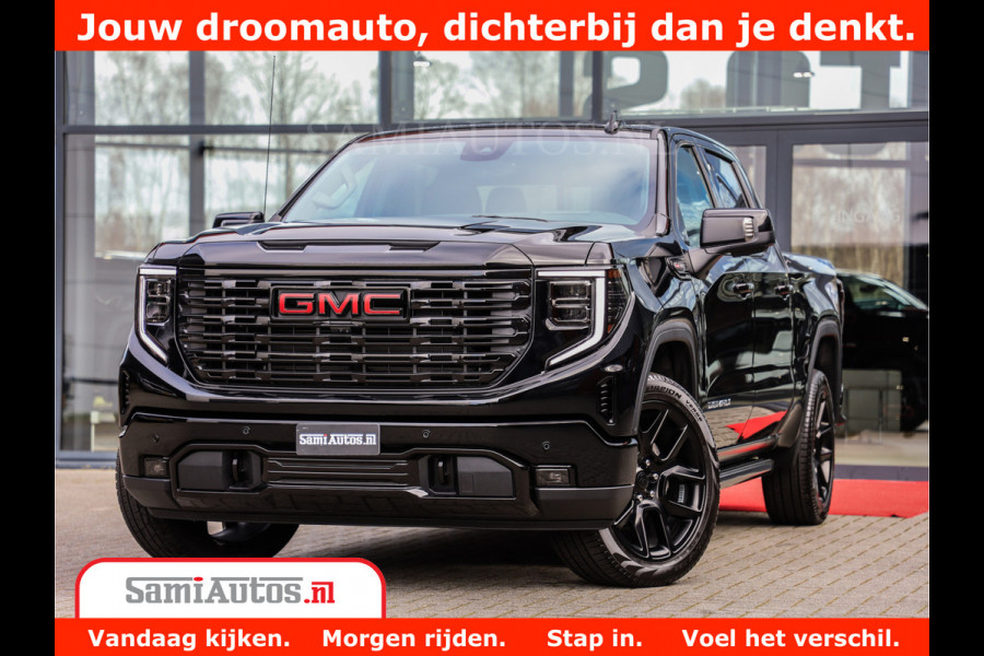 GMC Sierra DENALI 6,2 V8 Full Option | De Meest Luxe Pick-Up in zijn Klasse | Comfortabele Dubbele Cabine met Royale 5 Zitplaatsen | BPM vrij | Nu Leverbaar uit Voorraad | Voorraad Nr 434058