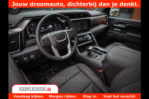 GMC Sierra DENALI 6,2 V8 Full Option | De Meest Luxe Pick-Up in zijn Klasse | Comfortabele Dubbele Cabine met Royale 5 Zitplaatsen | BPM vrij | Nu Leverbaar uit Voorraad | Voorraad Nr 434058