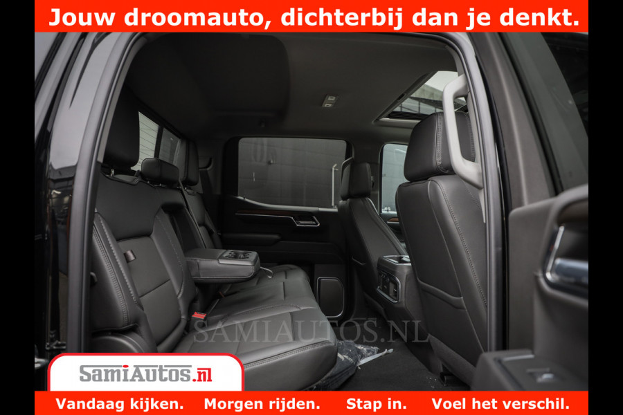 GMC Sierra DENALI 6,2 V8 Full Option | De Meest Luxe Pick-Up in zijn Klasse | Comfortabele Dubbele Cabine met Royale 5 Zitplaatsen | BPM vrij | Nu Leverbaar uit Voorraad | Voorraad Nr 434058