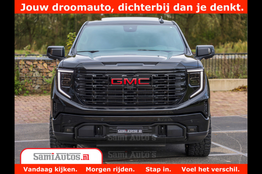 GMC Sierra DENALI 6.2 V8 426PK | Full Option | De Meest Luxe Pick-Up in zijn Klasse | Comfortabele Dubbele Cabine met Royale 5 Zitplaatsen | BPM vrij | Nu Leverbaar uit Voorraad | Voorraad Nr 419189