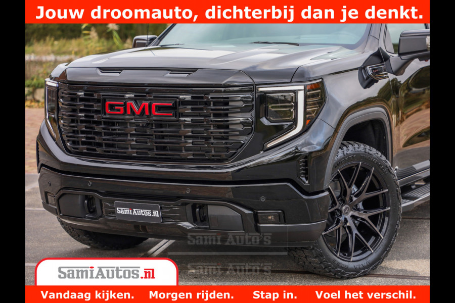 GMC Sierra DENALI 6.2 V8 426PK | Full Option | De Meest Luxe Pick-Up in zijn Klasse | Comfortabele Dubbele Cabine met Royale 5 Zitplaatsen | BPM vrij | Nu Leverbaar uit Voorraad | Voorraad Nr 419189