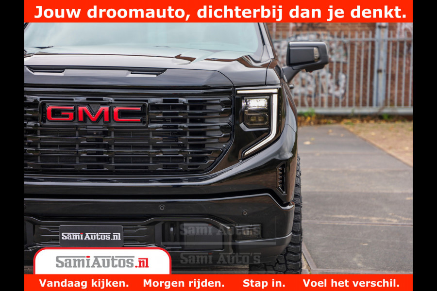 GMC Sierra DENALI 6.2 V8 426PK | Full Option | De Meest Luxe Pick-Up in zijn Klasse | Comfortabele Dubbele Cabine met Royale 5 Zitplaatsen | BPM vrij | Nu Leverbaar uit Voorraad | Voorraad Nr 419189