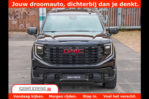 GMC Sierra DENALI 6.2 V8 426PK | Full Option | De Meest Luxe Pick-Up in zijn Klasse | Comfortabele Dubbele Cabine met Royale 5 Zitplaatsen | BPM vrij | Nu Leverbaar uit Voorraad | Voorraad Nr 419189