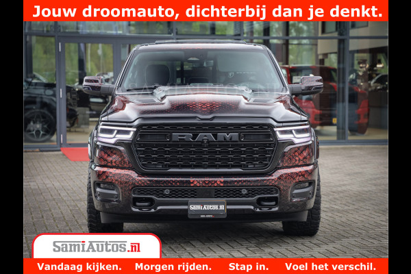 Dodge Ram COBRA EDITION | 1500 Limited Night High Output 540HP 706Nm | Massage + Full Option | De Meest Luxe en Volle Pick-Up in zijn Klas Comfortabele Dubbele Cabine met Royale 5 Zitplaatsen | BPM vrij | Nu Leverbaar uit Voorraad | Voorraad Nr 2368 -  5452 | Cobra package is meerprijs |