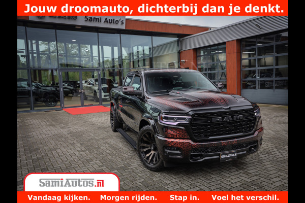 Dodge Ram COBRA EDITION | 1500 Limited Night High Output 540HP 706Nm | Massage + Full Option | De Meest Luxe en Volle Pick-Up in zijn Klas Comfortabele Dubbele Cabine met Royale 5 Zitplaatsen | BPM vrij | Nu Leverbaar uit Voorraad | Voorraad Nr 2368 -  5452 | Cobra package is meerprijs |