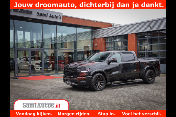 Dodge Ram COBRA EDITION | 1500 Limited Night High Output 540HP 706Nm | Massage + Full Option | De Meest Luxe en Volle Pick-Up in zijn Klas Comfortabele Dubbele Cabine met Royale 5 Zitplaatsen | BPM vrij | Nu Leverbaar uit Voorraad | Voorraad Nr 2368 -  5452 | Cobra package is meerprijs |