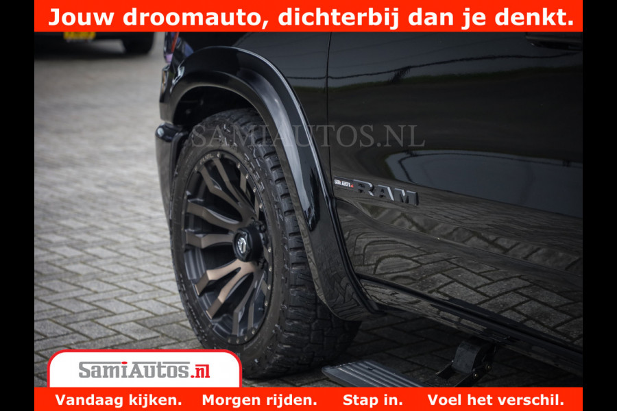 Dodge Ram COBRA EDITION | 1500 Limited Night High Output 540HP 706Nm | Massage + Full Option | De Meest Luxe en Volle Pick-Up in zijn Klas Comfortabele Dubbele Cabine met Royale 5 Zitplaatsen | BPM vrij | Nu Leverbaar uit Voorraad | Voorraad Nr 2368 -  5452 | Cobra package is meerprijs |