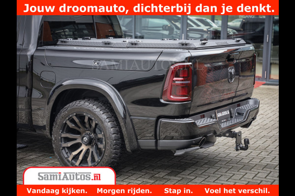 Dodge Ram COBRA EDITION | 1500 Limited Night High Output 540HP 706Nm | Massage + Full Option | De Meest Luxe en Volle Pick-Up in zijn Klas Comfortabele Dubbele Cabine met Royale 5 Zitplaatsen | BPM vrij | Nu Leverbaar uit Voorraad | Voorraad Nr 2368 -  5452 | Cobra package is meerprijs |