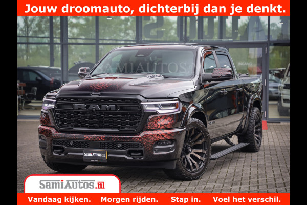 Dodge Ram COBRA EDITION | 1500 Limited Night High Output 540HP 706Nm | Massage + Full Option | De Meest Luxe en Volle Pick-Up in zijn Klas Comfortabele Dubbele Cabine met Royale 5 Zitplaatsen | BPM vrij | Nu Leverbaar uit Voorraad | Voorraad Nr 2368 -  5452 | Cobra package is meerprijs |