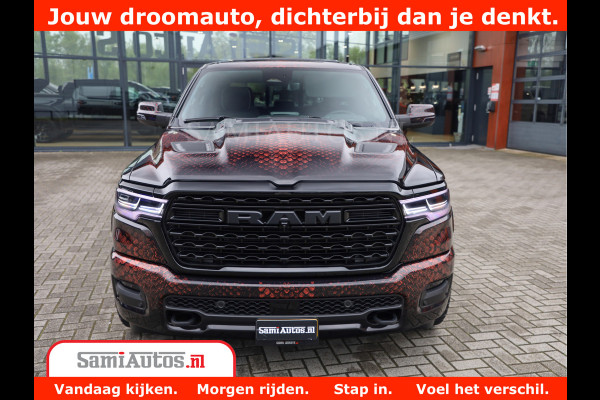 Dodge Ram COBRA EDITION | 1500 Limited Night High Output 540HP 706Nm | Massage + Full Option | De Meest Luxe en Volle Pick-Up in zijn Klas Comfortabele Dubbele Cabine met Royale 5 Zitplaatsen | BPM vrij | Nu Leverbaar uit Voorraad | Voorraad Nr 2368 -  5452 | Cobra package is meerprijs |