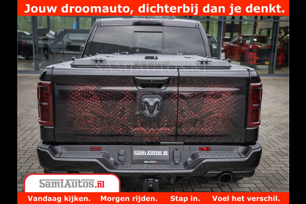 Dodge Ram COBRA EDITION | 1500 Limited Night High Output 540HP 706Nm | Massage + Full Option | De Meest Luxe en Volle Pick-Up in zijn Klas Comfortabele Dubbele Cabine met Royale 5 Zitplaatsen | BPM vrij | Nu Leverbaar uit Voorraad | Voorraad Nr 2368 -  5452 | Cobra package is meerprijs |
