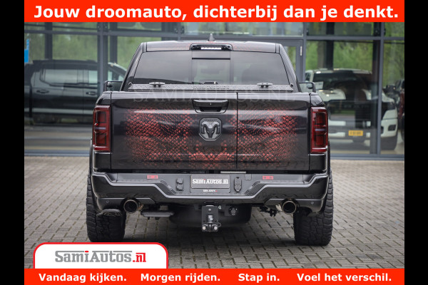 Dodge Ram COBRA EDITION | 1500 Limited Night High Output 540HP 706Nm | Massage + Full Option | De Meest Luxe en Volle Pick-Up in zijn Klas Comfortabele Dubbele Cabine met Royale 5 Zitplaatsen | BPM vrij | Nu Leverbaar uit Voorraad | Voorraad Nr 2368 -  5452 | Cobra package is meerprijs |
