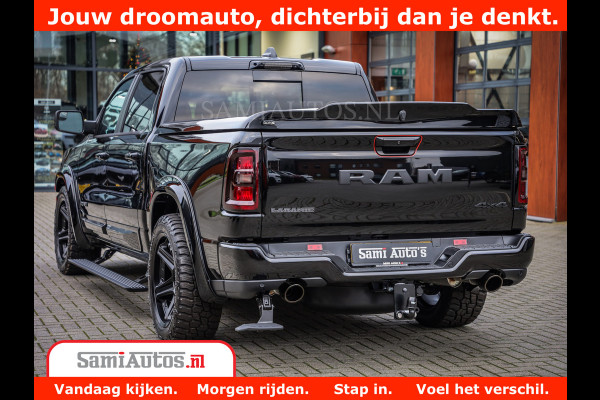 Dodge Ram 1500 Night Premium | Full Option | De Meest Luxe Pick-Up in zijn Klasse | 14.4 Inch Display | Luchtvering | 420PK 636 Nm | Comfortabele Dubbele Cabine met Royale 5 Zitplaatsen | BPM vrij | Nu Leverbaar uit Voorraad | Voorraad Nr 2233 - 7672