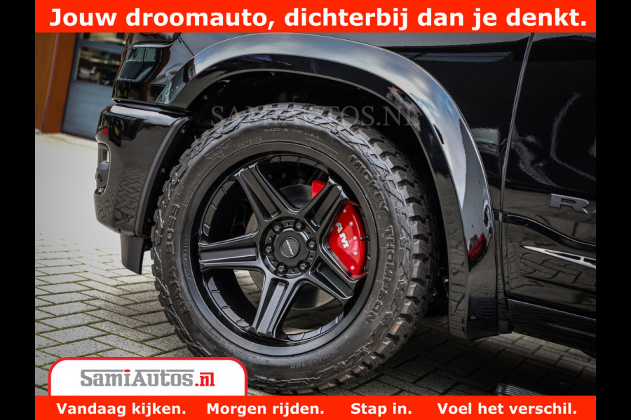 Dodge Ram 1500 Night Premium | Full Option | De Meest Luxe Pick-Up in zijn Klasse | 14.4 Inch Display | Luchtvering | 420PK 636 Nm | Comfortabele Dubbele Cabine met Royale 5 Zitplaatsen | BPM vrij | Nu Leverbaar uit Voorraad | Voorraad Nr 2233 - 7672