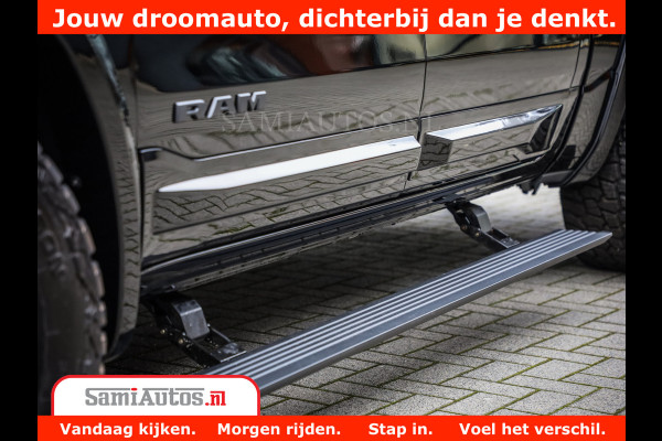 Dodge Ram 1500 Night Premium | Full Option | De Meest Luxe Pick-Up in zijn Klasse | 14.4 Inch Display | Luchtvering | 420PK 636 Nm | Comfortabele Dubbele Cabine met Royale 5 Zitplaatsen | BPM vrij | Nu Leverbaar uit Voorraad | Voorraad Nr 2233 - 7672