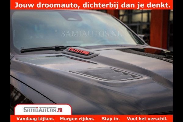 Dodge Ram 1500 Night Premium | Full Option | De Meest Luxe Pick-Up in zijn Klasse | 14.4 Inch Display | Luchtvering | 420PK 636 Nm | Comfortabele Dubbele Cabine met Royale 5 Zitplaatsen | BPM vrij | Nu Leverbaar uit Voorraad | Voorraad Nr 2233 - 7672