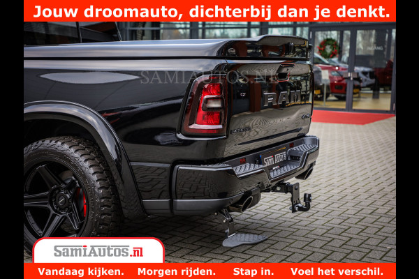 Dodge Ram 1500 Night Premium | Full Option | De Meest Luxe Pick-Up in zijn Klasse | 14.4 Inch Display | Luchtvering | 420PK 636 Nm | Comfortabele Dubbele Cabine met Royale 5 Zitplaatsen | BPM vrij | Nu Leverbaar uit Voorraad | Voorraad Nr 2233 - 7672